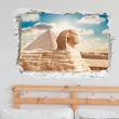Wall decals landscape - Wall decal Landscape Giza Sphinx - ambiance-sticker.com