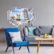 Wall decals landscape - Wall decal Landscape Pisa tower - ambiance-sticker.com