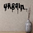 Wall decals design - Wall decal Urbain artistic - ambiance-sticker.com