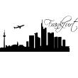 Wall decals country - Wall decal City of Frankfurt - ambiance-sticker.com