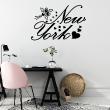 New York wall decals - Wall decal _nameoftheproduct_ - ambiance-sticker.com