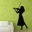 Figures wall decals - Wall decal Wall decal Violinist - ambiance-sticker.com