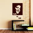 Wall decals music - Wall decal Face of King of pop - ambiance-sticker.com
