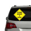 Car wall decals - Carfuture mom on board wall stickers - ambiance-sticker.com