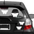 Car wall decals - Car swarm of butterflies wall stickers - ambiance-sticker.com
