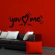 Love  wall decals - Wall decal You love me - ambiance-sticker.com