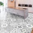 Wall decal cement floor tiles - Wall decal cement floor tiles Agapito non-slip - 60 x 90 cm - ambiance-sticker.com