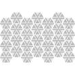 Wall decal hexagon tiles - Wall decal hexagon tiles shades of gray antique - ambiance-sticker.com