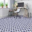 Wall decal floor tiles - Wall stickers floor tiles Althea non-slip - 60x100 cm - ambiance-sticker.com