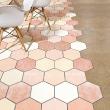 Wall decal floor tiles - Wall decal floor tiles non-slip sahara - ambiance-sticker.com