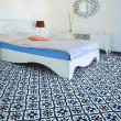 Wall decal floor tiles - Wall stickers floor tiles Odilla non-slip - ambiance-sticker.com