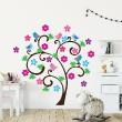 Wall decals for kids - Wall decals child spring tree - ambiance-sticker.com