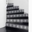 wall decal stair  - Wall stickers stair cement tiles Saveria x 2 - ambiance-sticker.com