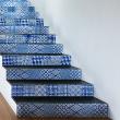 wall decal stair  - Wall stickers stair cement tiles Sven x 2 - ambiance-sticker.com
