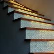 wall decal stair  - Wall stickers stair cement tiles Xaviere x 2 - ambiance-sticker.com