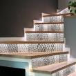 wall decal stair  - Wall decal stair tiles Attila x 2 - ambiance-sticker.com