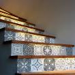 wall decal stair  - Wall decal stair tiles fernando x 2 - ambiance-sticker.com