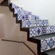 wall decal stair  - Wall decal stair tiles harisia x 2 - ambiance-sticker.com