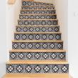 wall decal stair  - Wall decal stair tiles Loeiza x 2 - ambiance-sticker.com