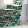wall tropical decal stair  - Wall stickers tropical stair eritapeta x 2 - ambiance-sticker.com