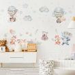 Wall decals for kids - Giant animal walking stickers - ambiance-sticker.com