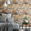 wall decal materials - Wall decal materials stones from the Esterel - ambiance-sticker.com
