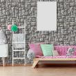 wall decal materials - Wall decal materials stones of the Pyrenees - ambiance-sticker.com
