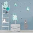 Wall decals for kids - Fantastic monsters stickers - ambiance-sticker.com