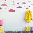 Cloud wall decals - Wall decal scandinavian clouds and stars of the sky - ambiance-sticker.com