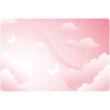 Template stickers pink sky - ambiance-sticker.com