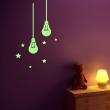 phosphorescent wall decals - Wall decal bulbs - ambiance-sticker.com