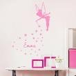 Wall decals Names - Magician  fairy Wall decals Customizable Names wall decal - ambiance-sticker.com