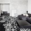 Wall decal floor tiles - Wall stickers floor tiles aliticia non-slip - ambiance-sticker.com