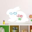 Wall decals Whiteboards - Wall decal whiteboard Bunny - ambiance-sticker.com
