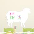Wall decals Whiteboards - Wall decal whiteboard Sheep - ambiance-sticker.com