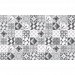 wall decal cement tiles - 60 wall decal tiles azulejos baltazar - ambiance-sticker.com