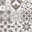 wall decal cement tiles - 9 wall stickers tiles azulejos geometric - ambiance-sticker.com