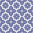 wall decal cement tiles - 9 wall decal tiles azulejos Lupita - ambiance-sticker.com
