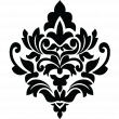 Wall decals design - Wall decal Flower pattern - ambiance-sticker.com