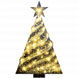 Christmas wall decals - Wall decal Christmas glittering Christmas tree - ambiance-sticker.com