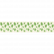 Blackout wall decals - Blackout and privacy sticker for window green leaves XL - ambiance-sticker.com