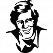 Robert Redford portrait 1 - ambiance-sticker.com