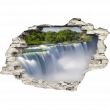 Wall decals landscape - Wall sticker Landscape waterfalls Niagara Falls - ambiance-sticker.com