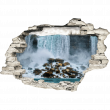 Wall decals landscape - Wall decal Landscape Niagara falls in All Its Splendor - ambiance-sticker.com