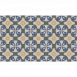 Wall decal cement floor tiles - Wall decal floor tiles Eduarda non-slip - 60x100 cm - ambiance-sticker.com