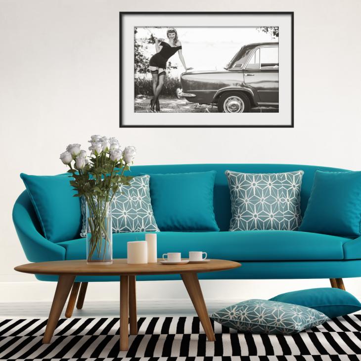 Wall decal picture Pin up girl - ambiance-sticker.com