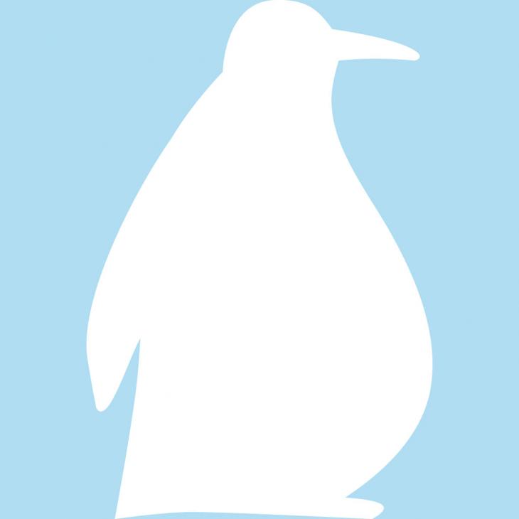Wall decals Whiteboards - Wall decal whiteboard Penguin - ambiance-sticker.com