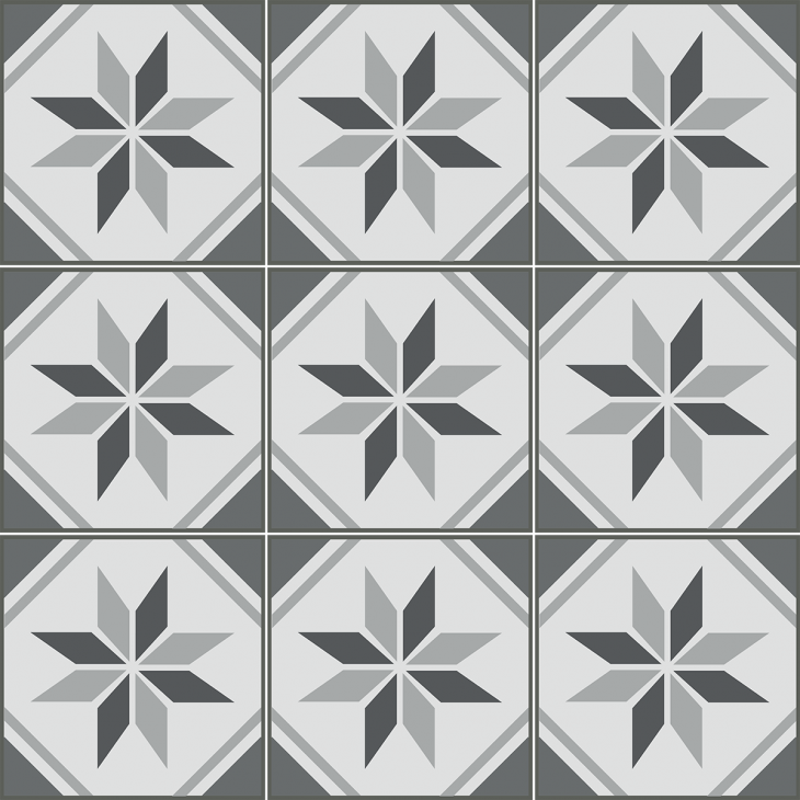 Wall decals floor tiles - 9 wall decals cement floor tiles non-slip teramo - ambiance-sticker.com