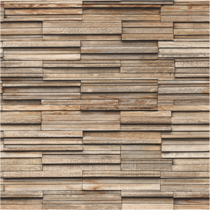 wall decal wood - Wall decal wood Arcachon wood veneer - ambiance-sticker.com