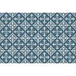 vinilos baldosas de cemento - 24 vinilos azulejos Amilla - ambiance-sticker.com